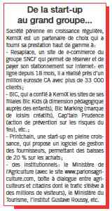 Argus de l'impression dans ENTREPRENDRE : logiciel de gestion des fournisseurs